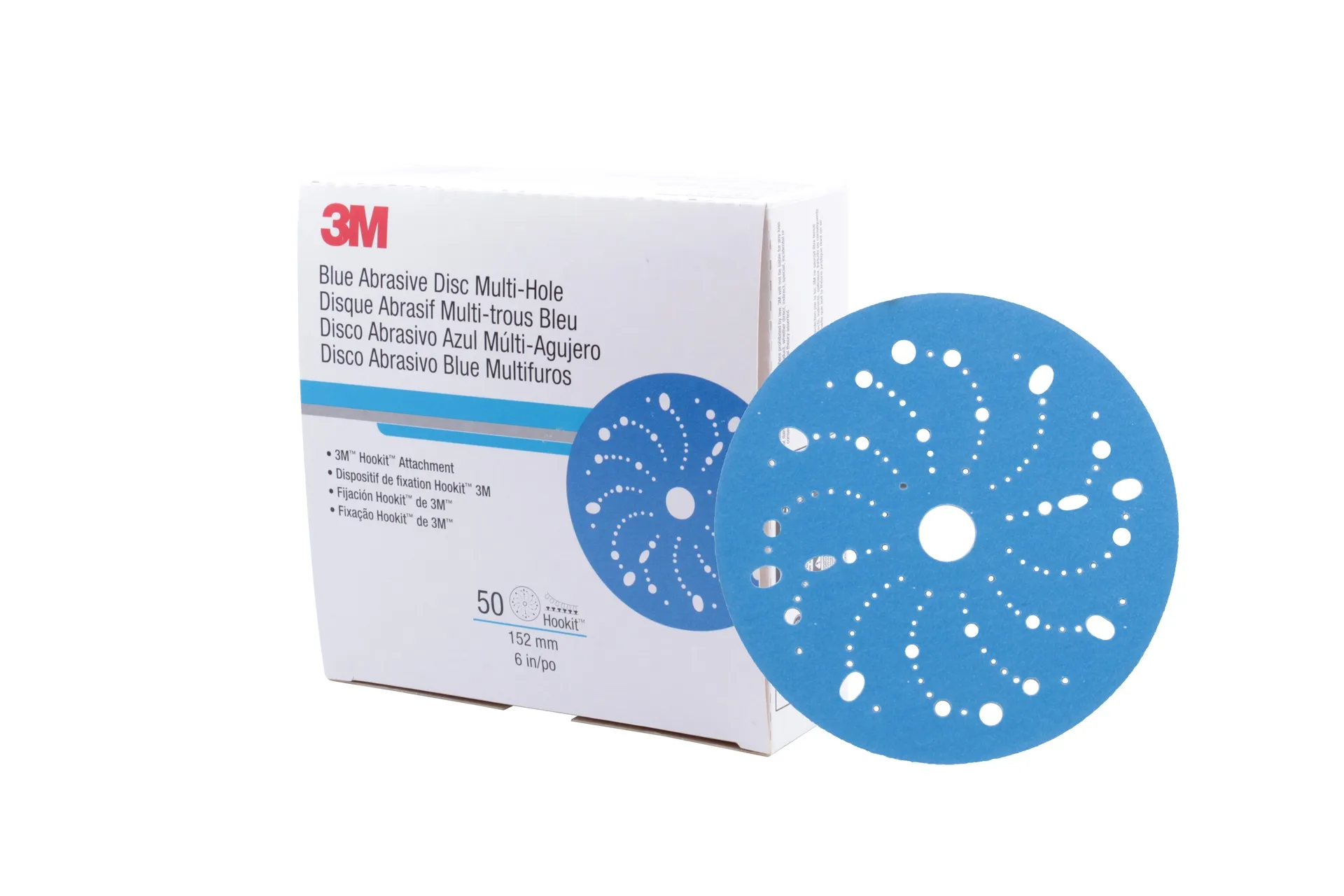 Disque 6" Velcro Grit 120  50/Bte