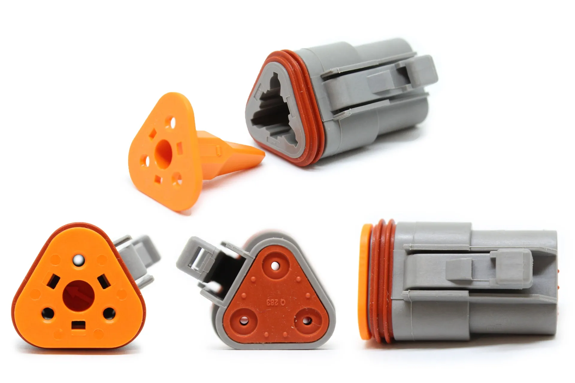Connecteur 3-Voies,Male Deutsch Dto6-3S
