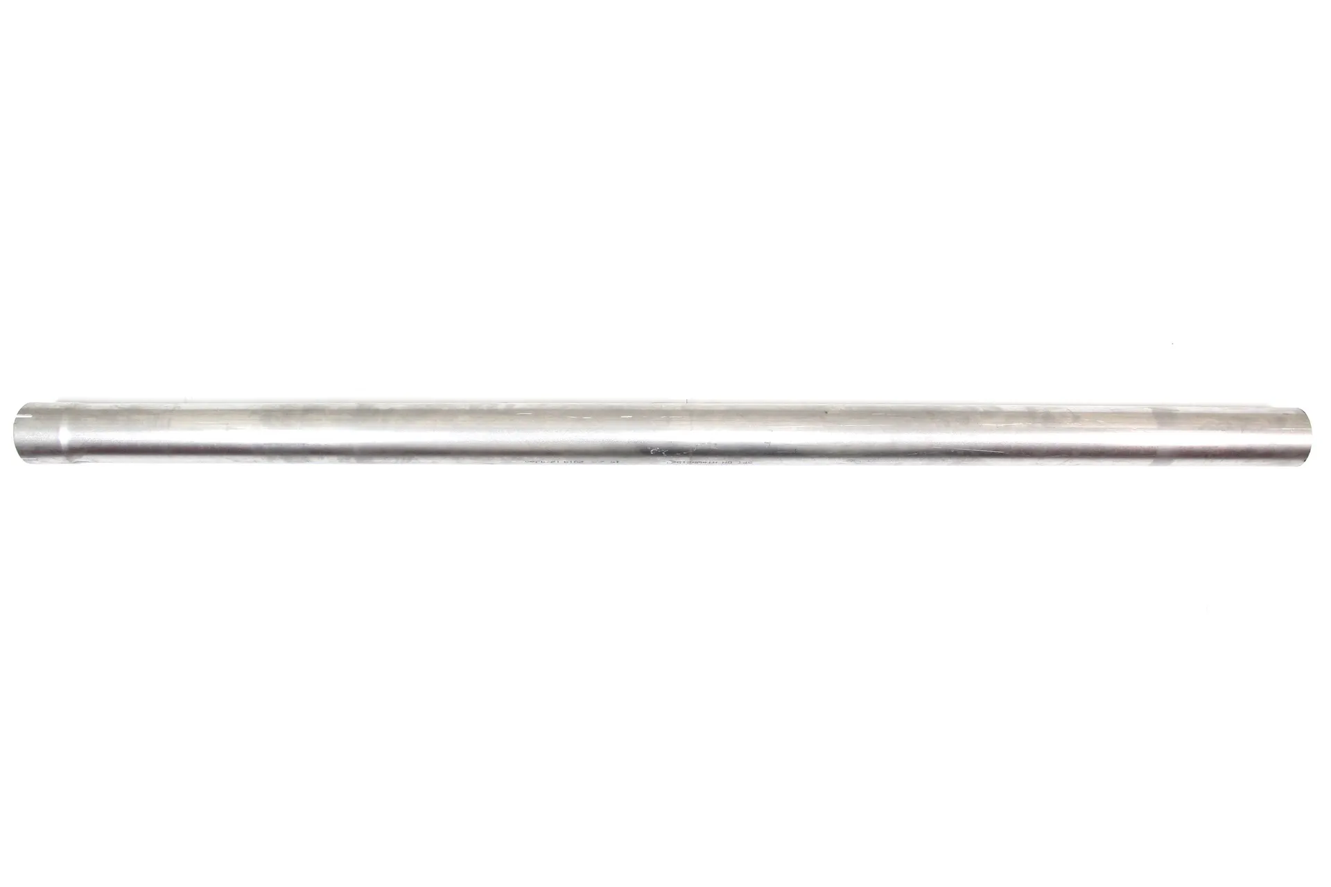 Pipe, Straight, 3.5X74.5", Aluminized, Id/Od