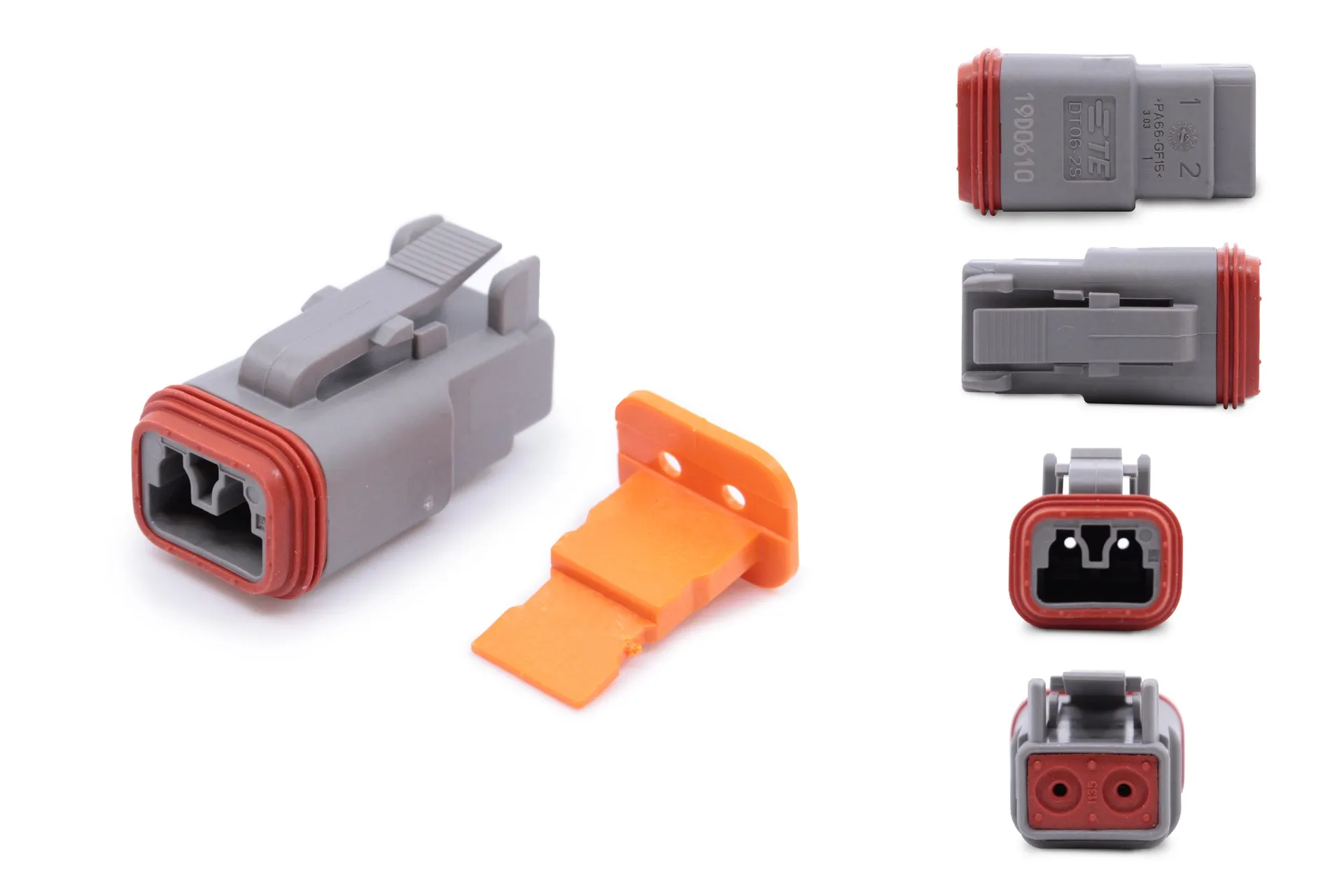 Connecteur 2-Voies,Male Deutsch Dt06-2S