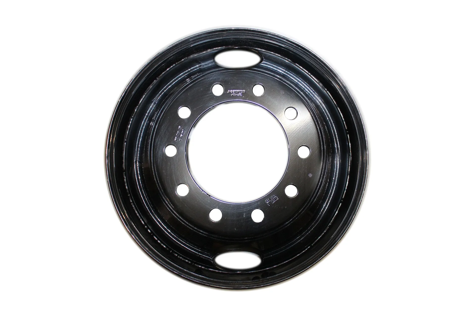 Wheel 22.5 X 8.25 Blk , 2 Holes