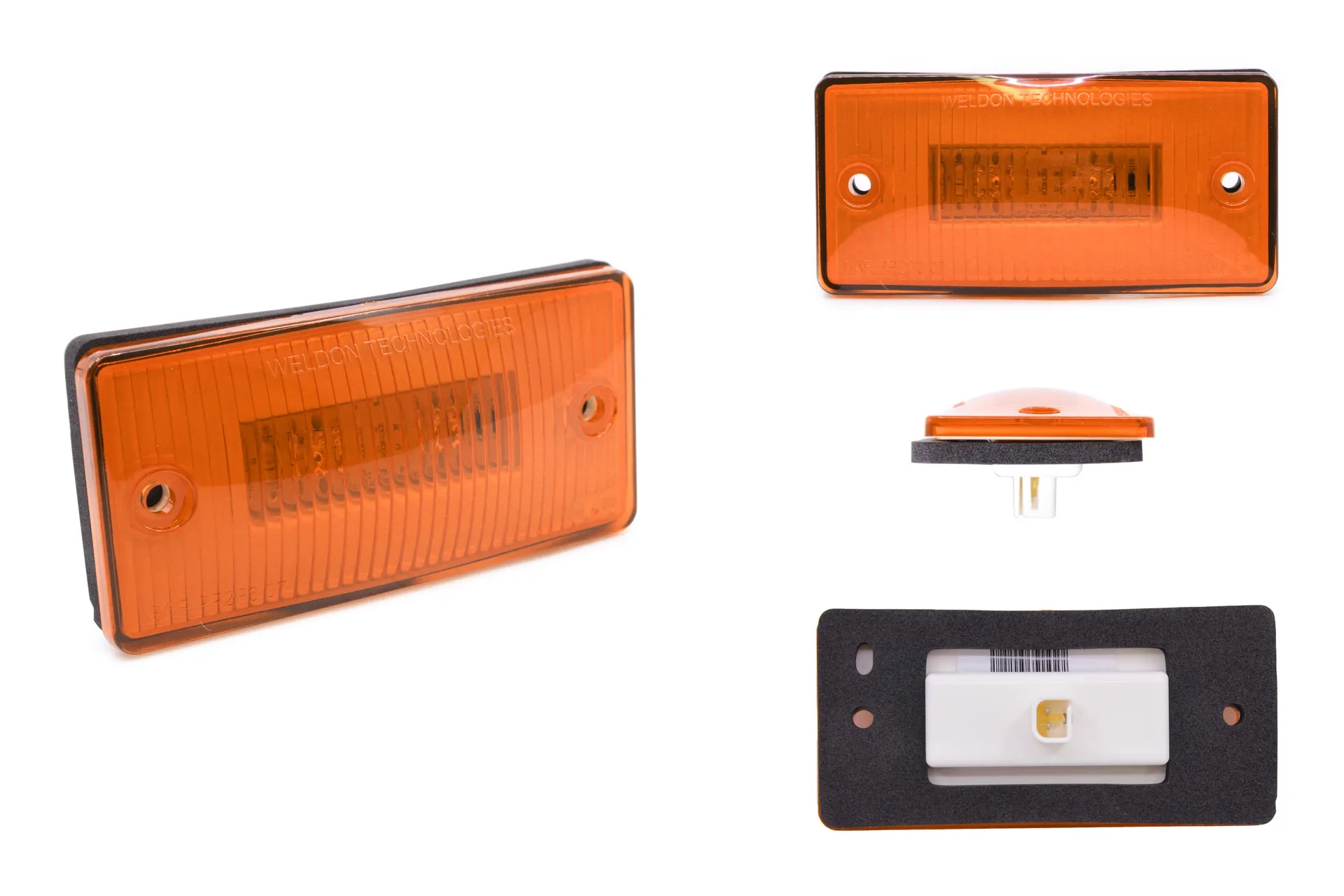 Feu Posit.Ambre Encastre Led Conn.Delphi