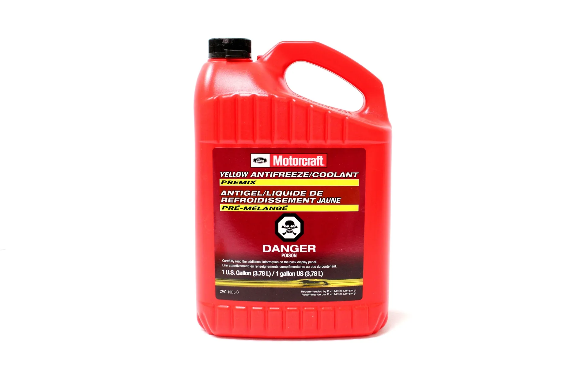 Anti-Freeze,Premix,Yellow,Motorcraft,4L