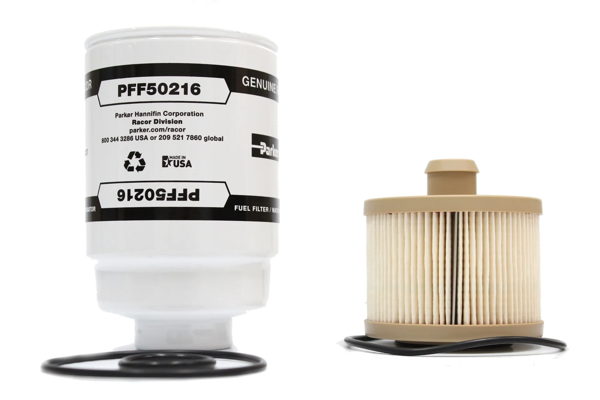 Filter Kit Diesel,Pr.+Sec. 6.6L Engine