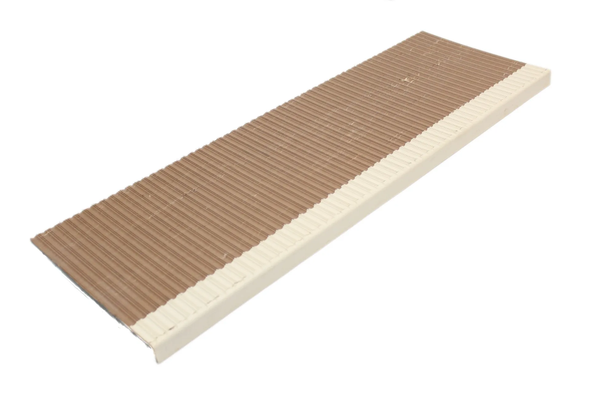 Steptread  12X37 Tan/White Nosing