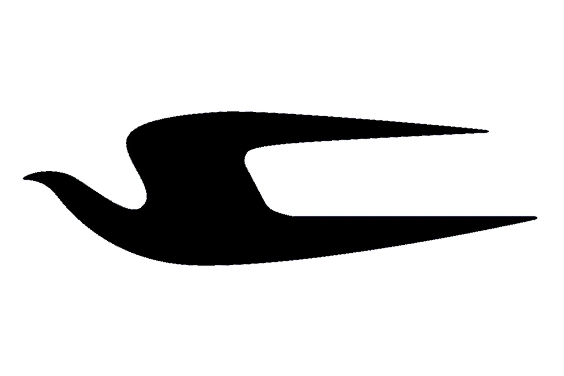 Decal Bird Bb Lh, Black