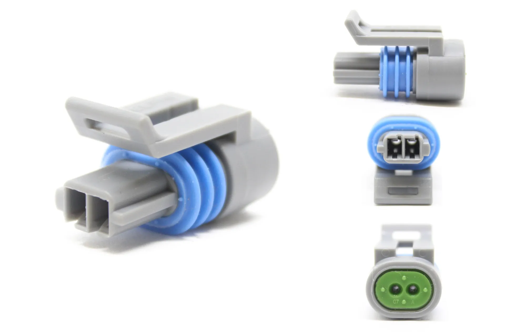 Connecteur 2 Voie Gris Serie 150 Mp Fe.