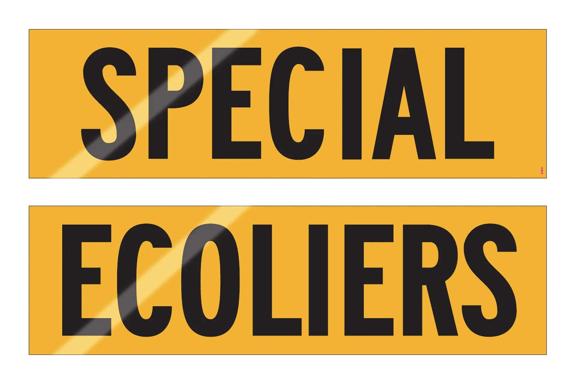 Plexi.Ecoliers/Special,Yellow/Yellow