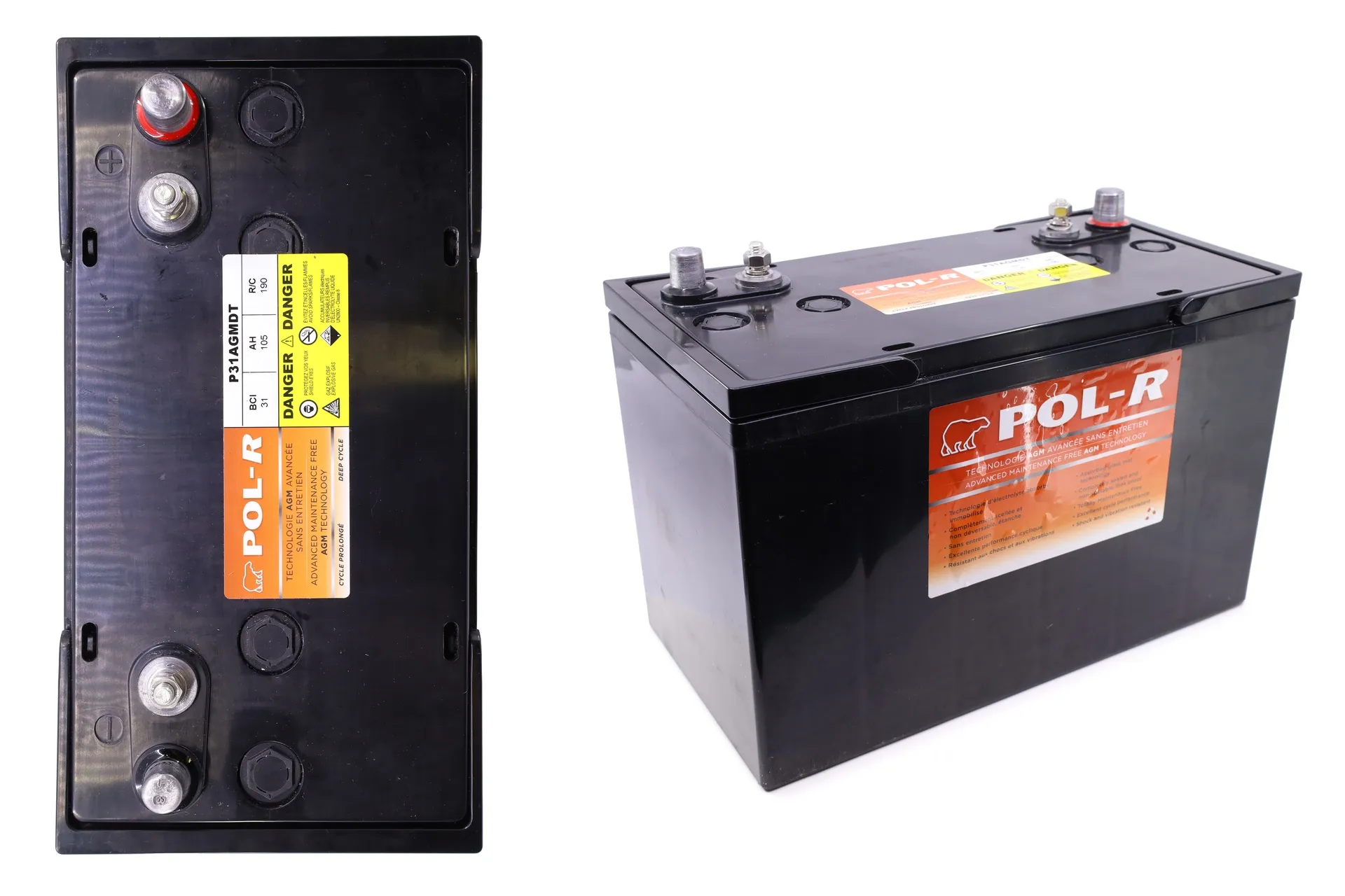 Batterie,Agm,Groupe 31,Décharge Profonde