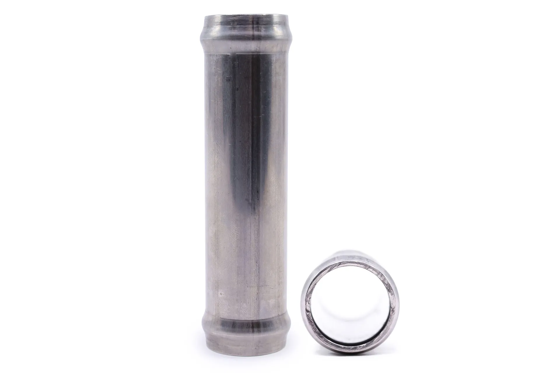 Tube, Union, Knurled Ends,1in x 4in, SS