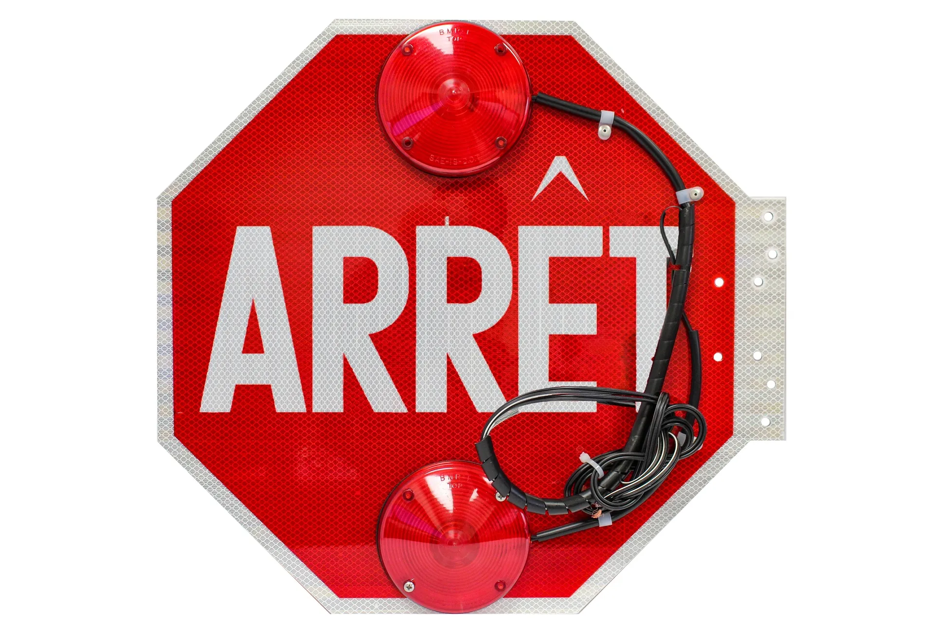 Plaque Arret,Bras Arret,Refl,A/Lum Incan
