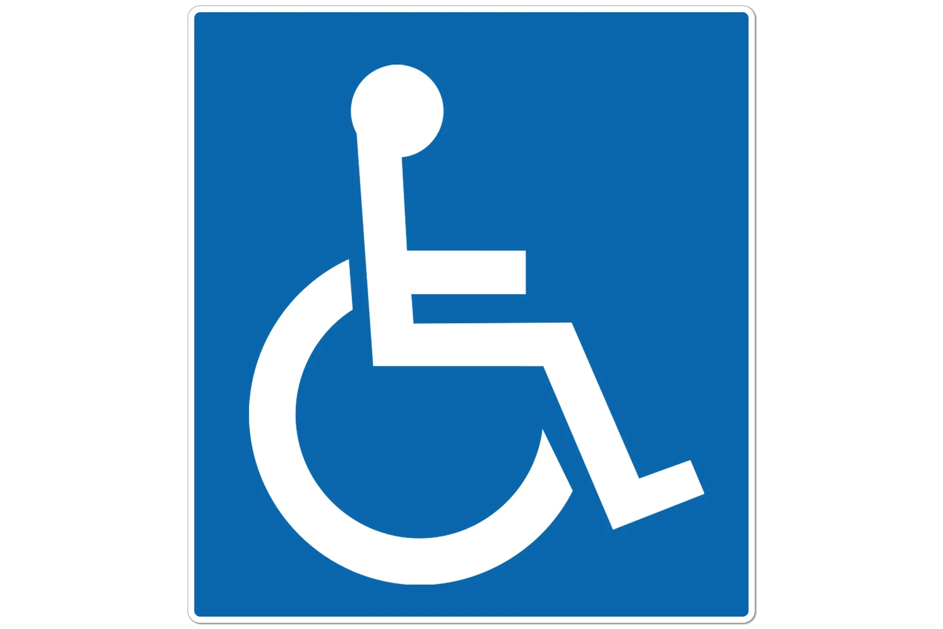 Sticker, Handicapped, Large