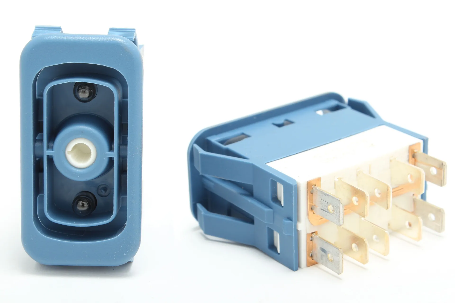 Switch,Base,Ngr,Dpst,On-On-On,Blue