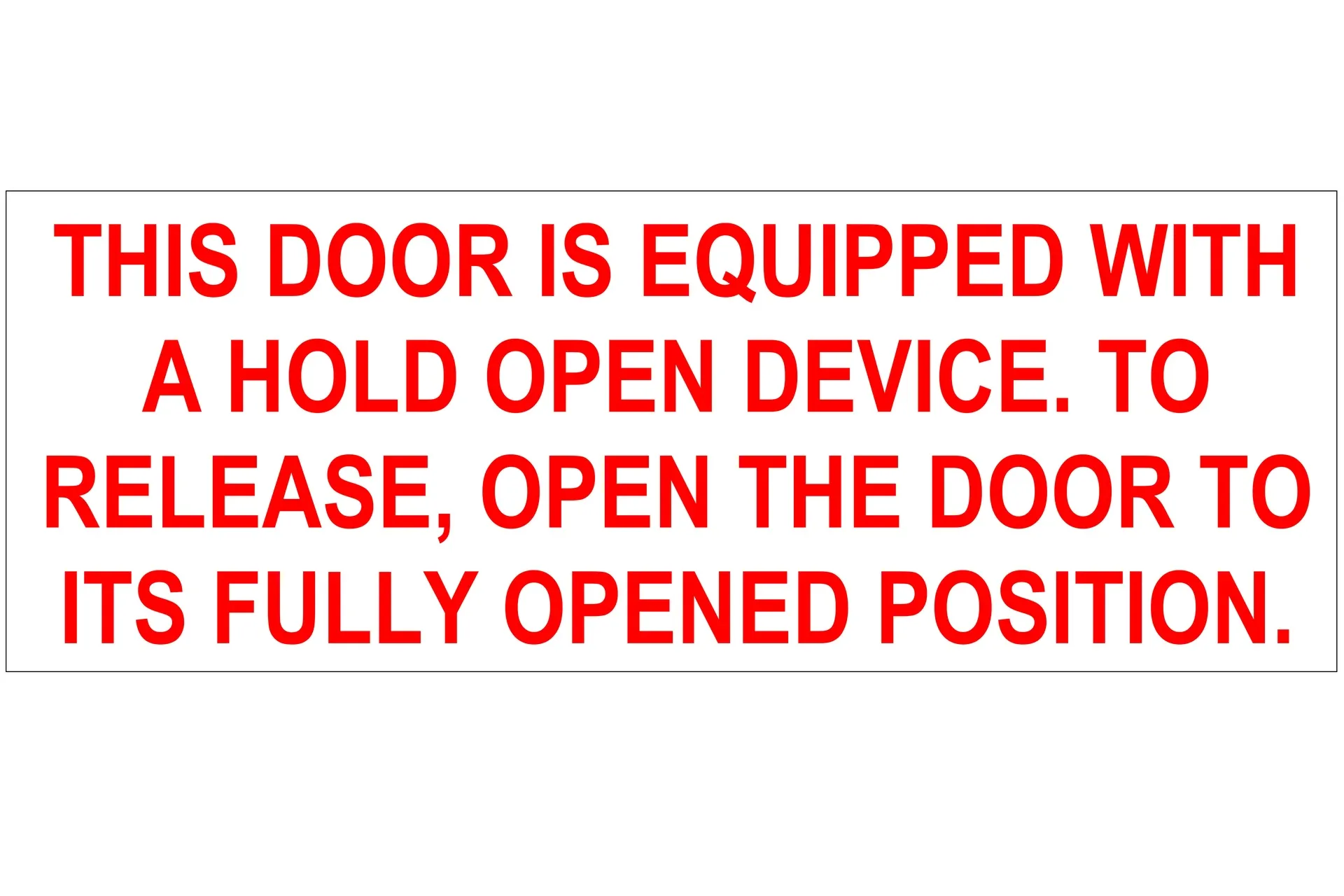 Sticker,Emergency Exit ,Instructions