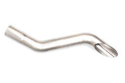 Tailpipe, Exhaust, Rear, Turn Down, 4" Od