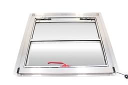 Window Assy,28,9Ss,Po,Hor,Clr Lam,Spct