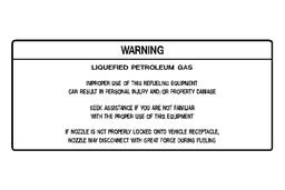 Decal,Fuel Fill,Propane,Caution