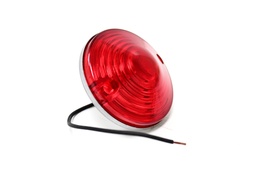 Light,4Cp,Door Marker,Red Lens,W