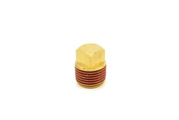 Plug,Pipe,1/2 Sq Hd,3151 X 8Z,Brass
